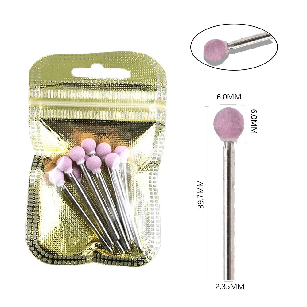 Diamond Drill Bit Set for Professional Nail Manicure