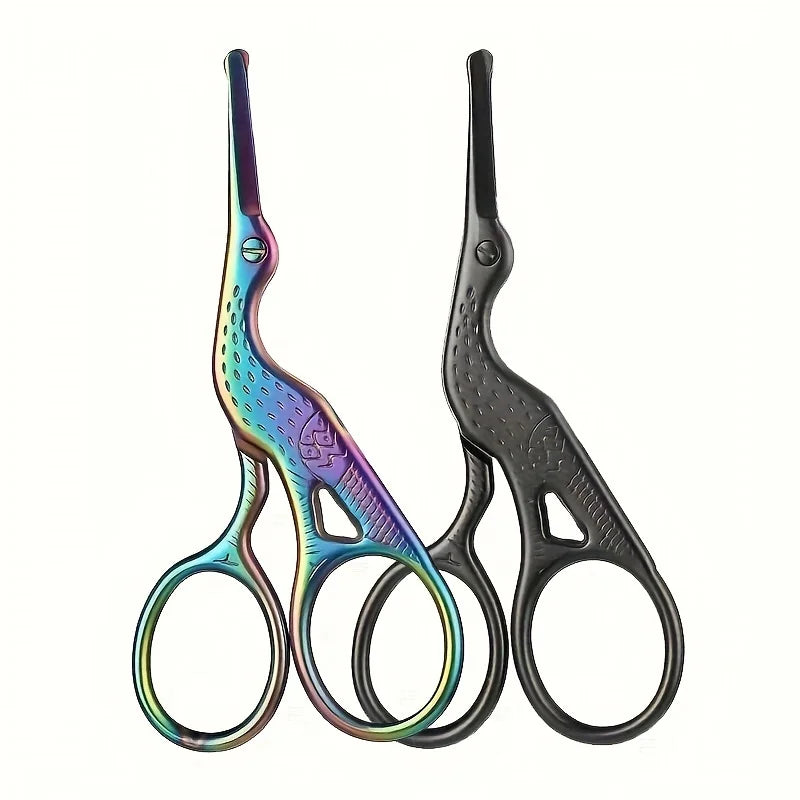 Safety Round-Tip Nose Hair Trimming Scissors - 5
