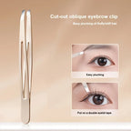 Professional Precision Beauty Tweezers for Grooming