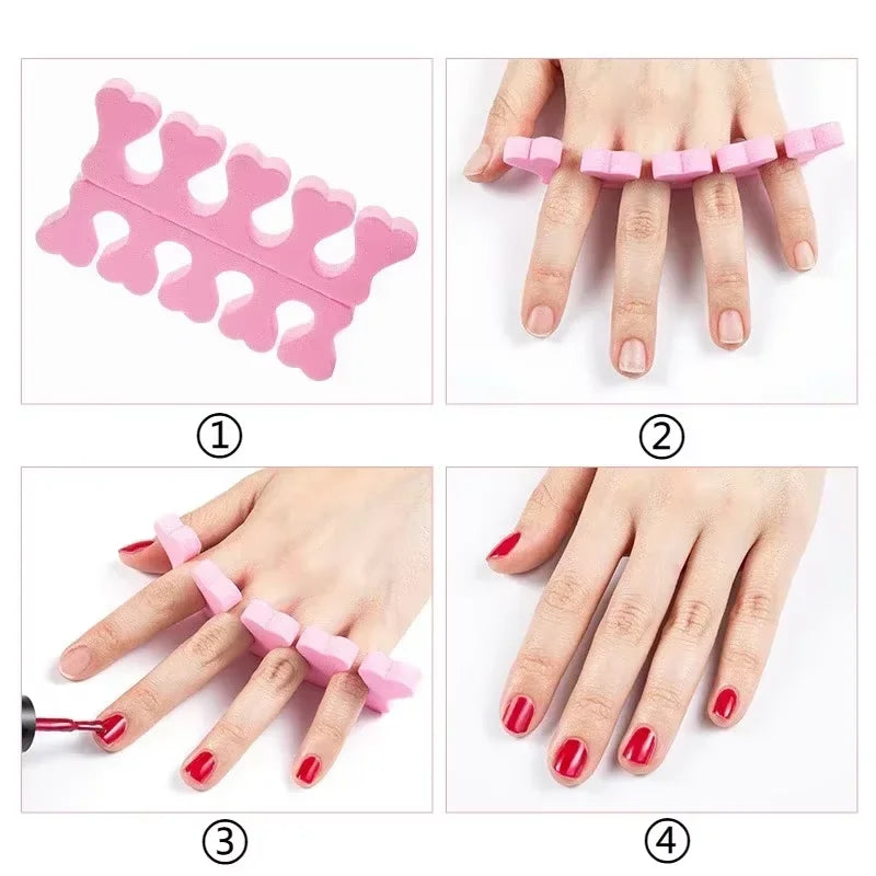 Soft Foam Toe Separators for Perfect Pedicures