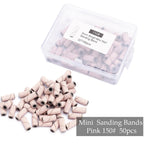 Professional Mini Nail Sanding Bands for Electric Drill