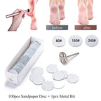 Professional Electric Foot Callus Remover Sandpaper Discs