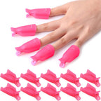 Reusable Soak Off Nail Gel Polish Remover Clips