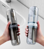 Portable Toothbrush and Toothpaste Travel Case