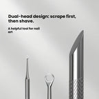 Professional Dual-Ended Cuticle and Nail Care Tool