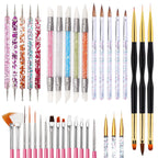 Professional Nail Art Brush and Dotting Tool Set