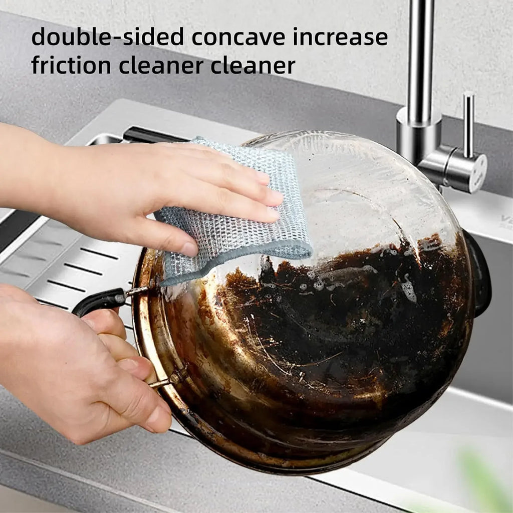Heavy-Duty Wire Dishwashing Cloth for Kitchen