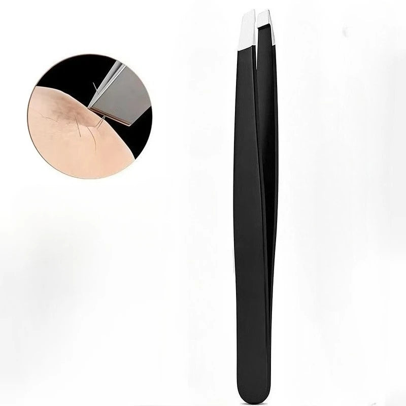 Professional Eyebrow Shaping Trimmer and Tweezer Set