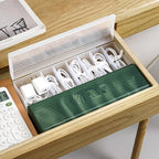 Desktop Cable and Charger Organizer Box