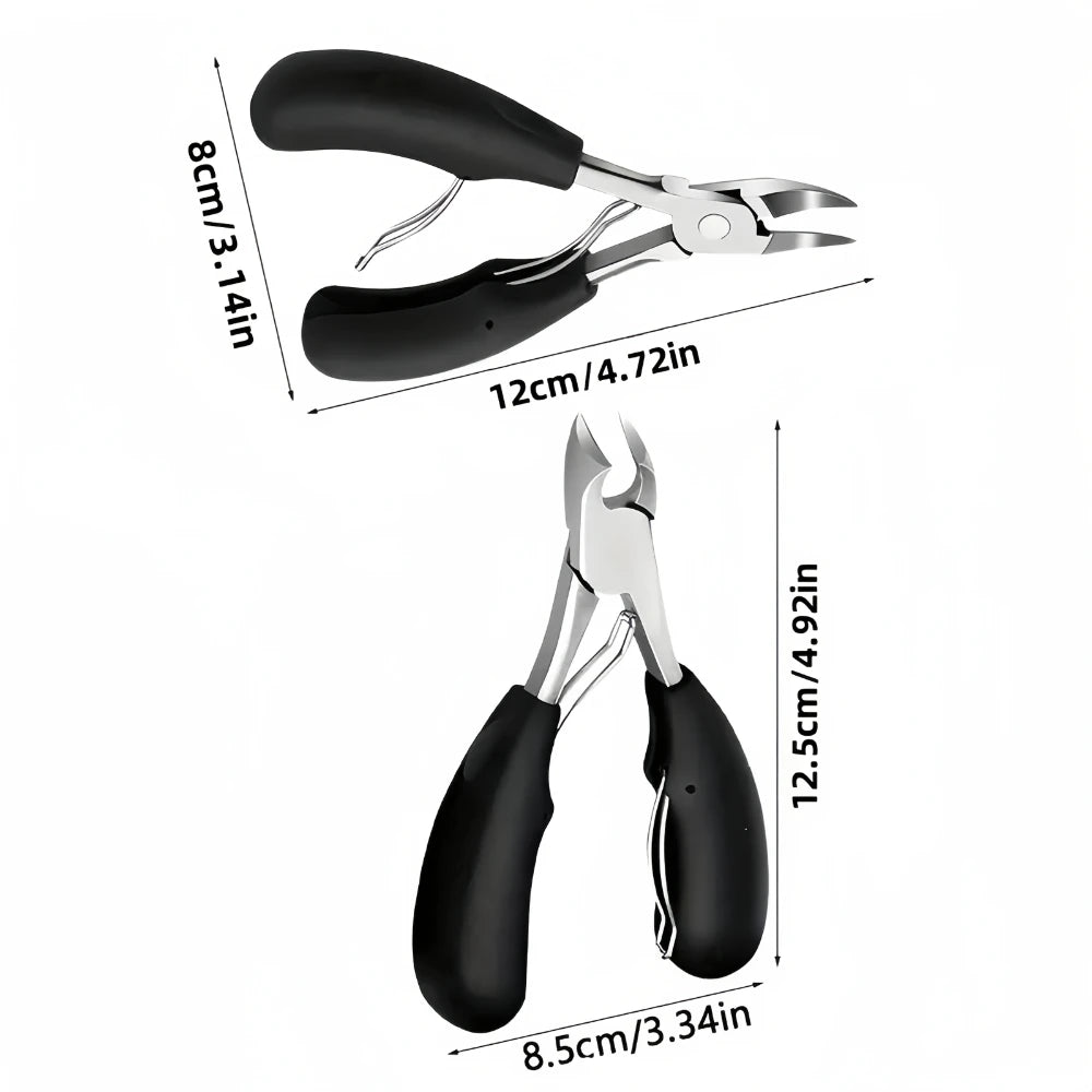Heavy-Duty Stainless Steel Nail Trimmer for Thick Nails - 6