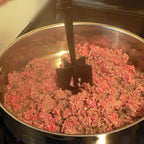 Heat-Resistant Meat Chopper and Masher for Ground Beef