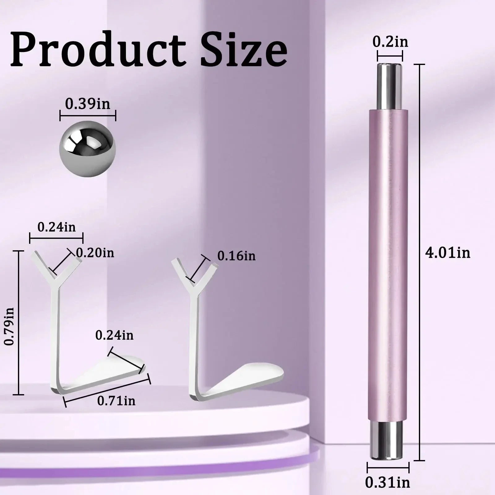 Magnetic Cat Eye Nail Art Tool Set - 6
