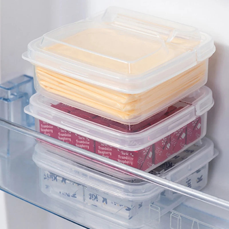 Refrigerator Cheese and Butter Storage Container