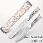 Professional Stainless Steel Manicure Nail File