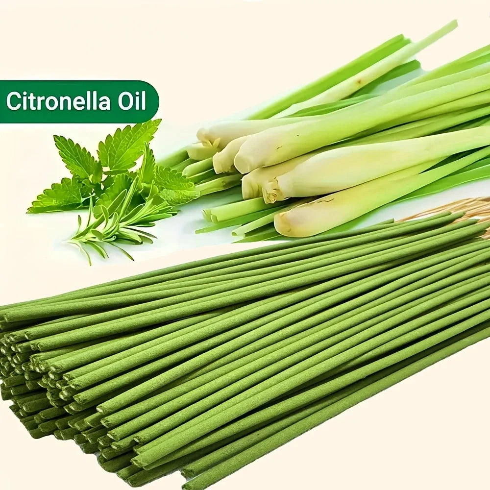 Lemongrass Citronella Natural Incense Sticks - 6