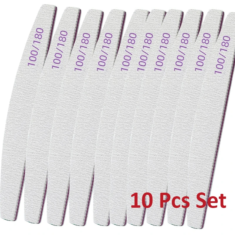 Professional Double-Sided Nail File and Buffer