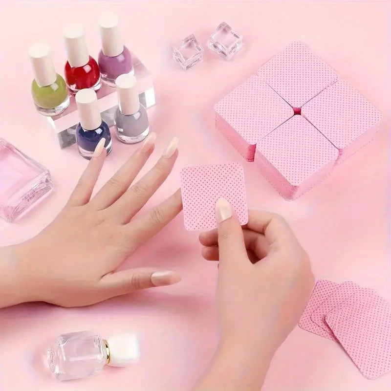 Lint-Free Nail Wipes for Gel Polish Removal