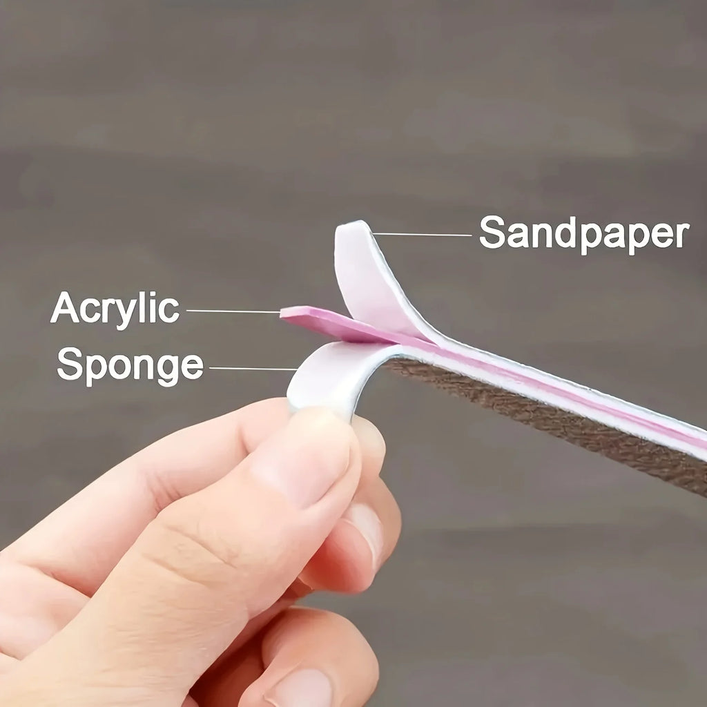 Professional Double-Sided Nail File and Buffer