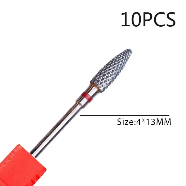 Professional Tungsten Carbide Nail Drill Bit Set