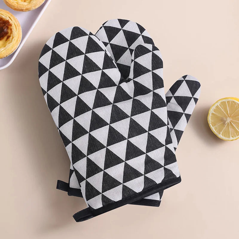 Heat-Resistant Kitchen Oven Gloves