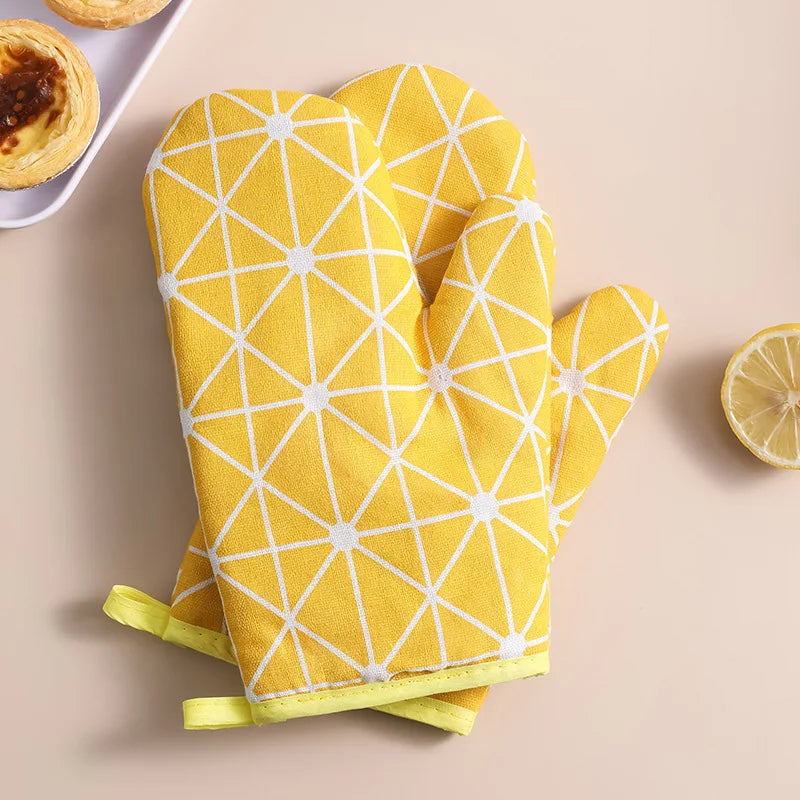 Heat-Resistant Kitchen Oven Gloves