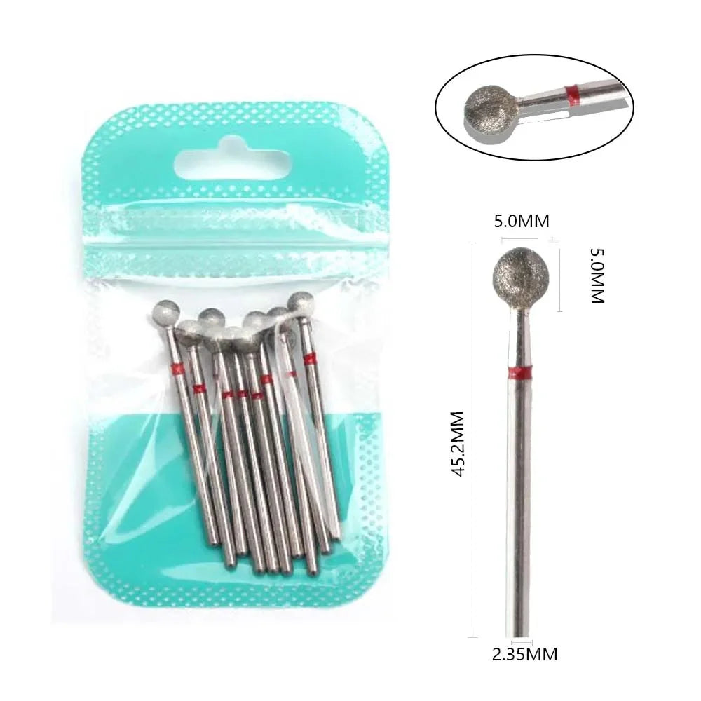 Diamond Drill Bit Set for Professional Nail Manicure - 24