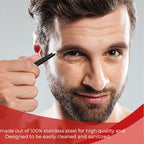 Precision Stainless Steel Tweezer Set for Grooming