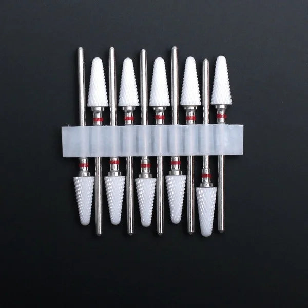 Ceramic Nail Drill Bit Set for Manicure and Pedicure