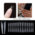 Almond Soft Gel Full Cover Press-On Nails