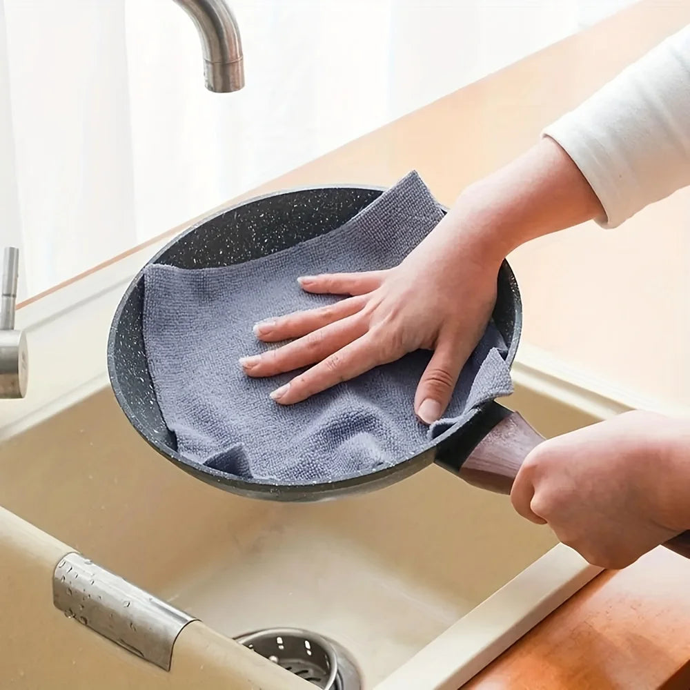 Reusable Washable Kitchen Cleaning Cloth Roll