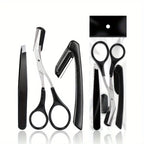 Professional Eyebrow Grooming and Facial Hair Trimmer Set