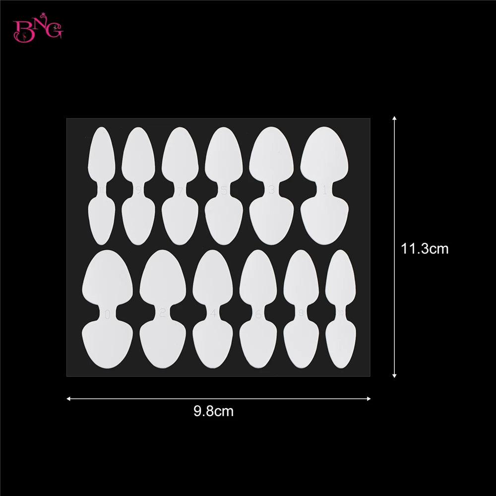 Reusable Silicone French Manicure Nail Molds