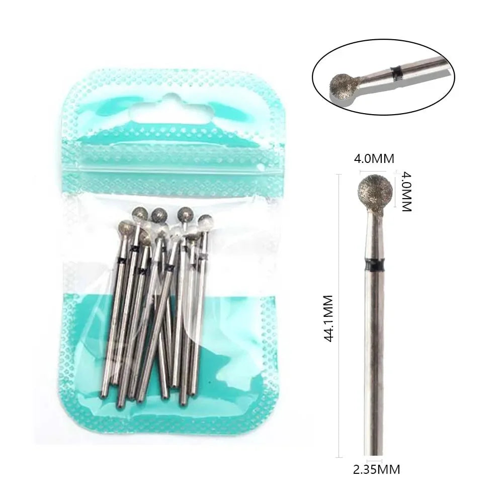 Diamond Drill Bit Set for Professional Nail Manicure - 61