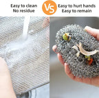 Heavy-Duty Wire Dishwashing Cloth for Kitchen
