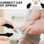 Heavy-Duty Stainless Steel Nail Trimmer for Thick Nails