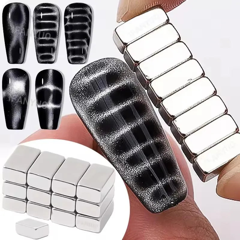 Professional Cat Eye Nail Art Magnet Set - 1