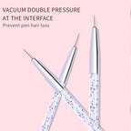Professional Nail Art Liner Brush Set for DIY Designs