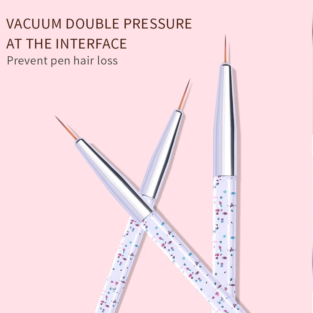 Professional Nail Art Liner Brush Set for DIY Designs