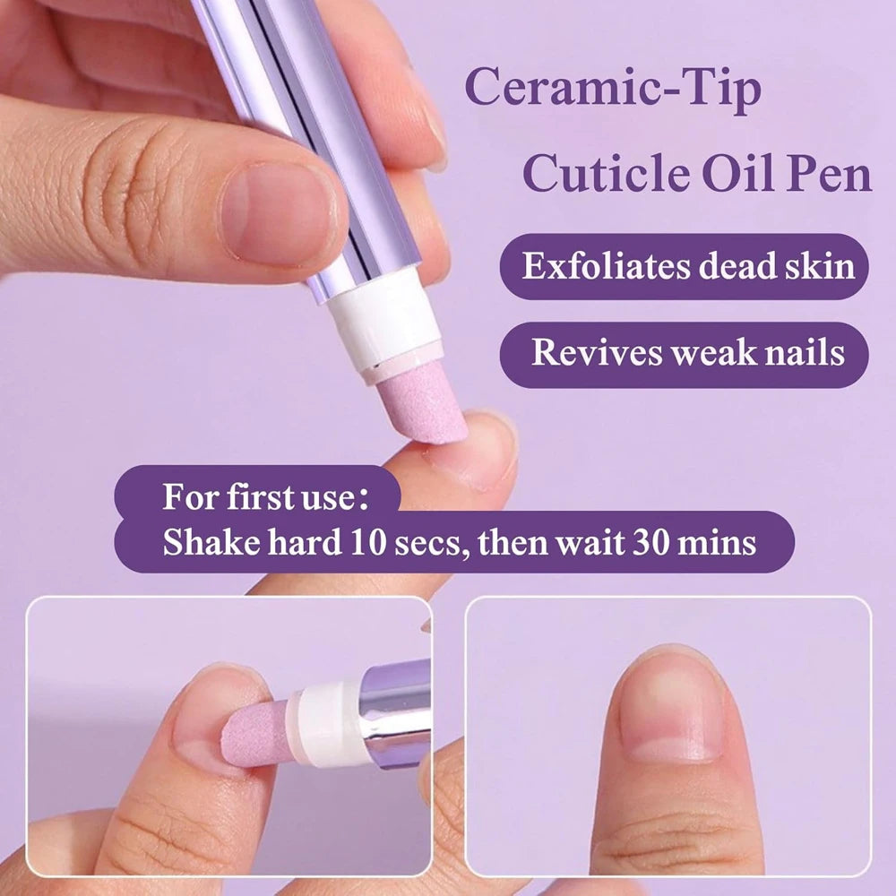 3-in-1 Nourishing Cuticle Oil and Pusher Pen - 11