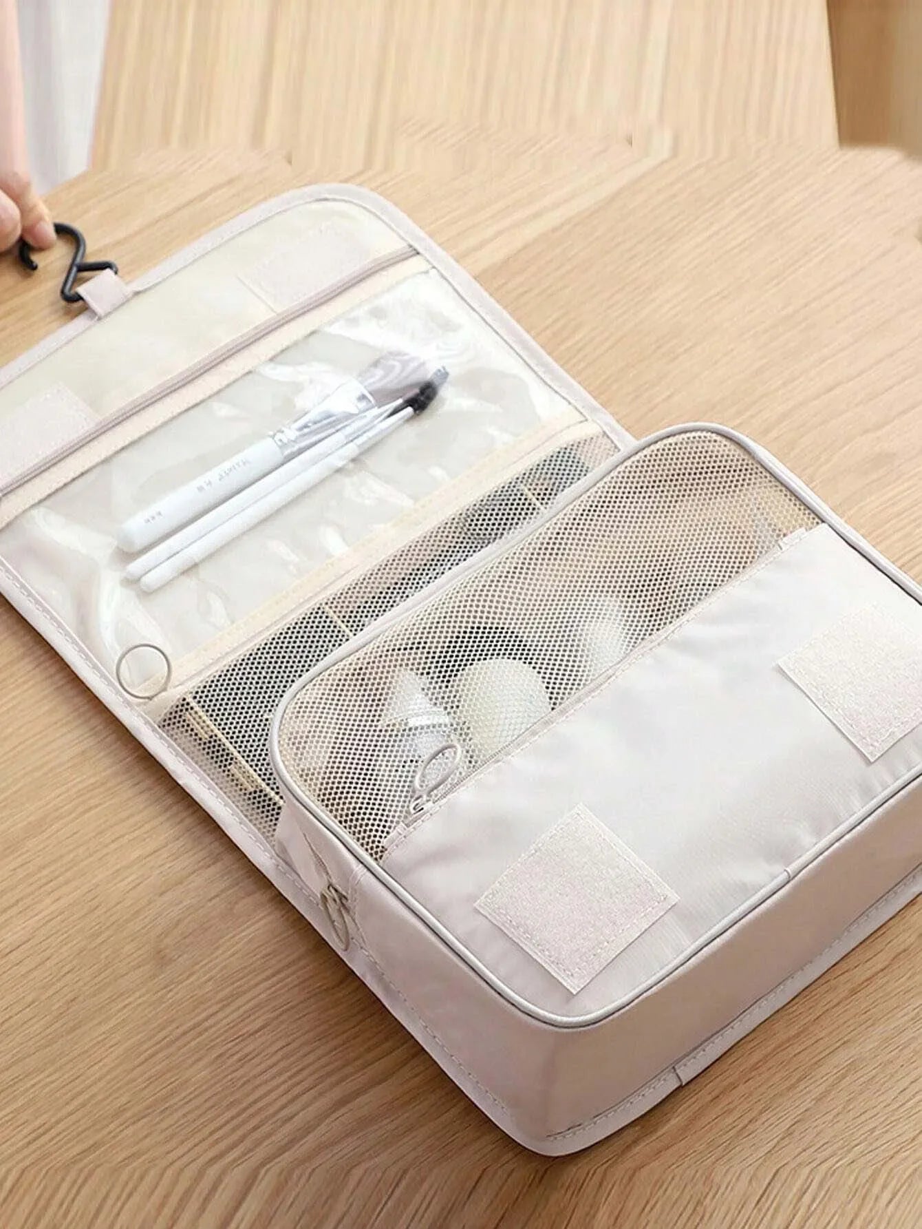Portable Hanging Travel Toiletry and Makeup Organizer