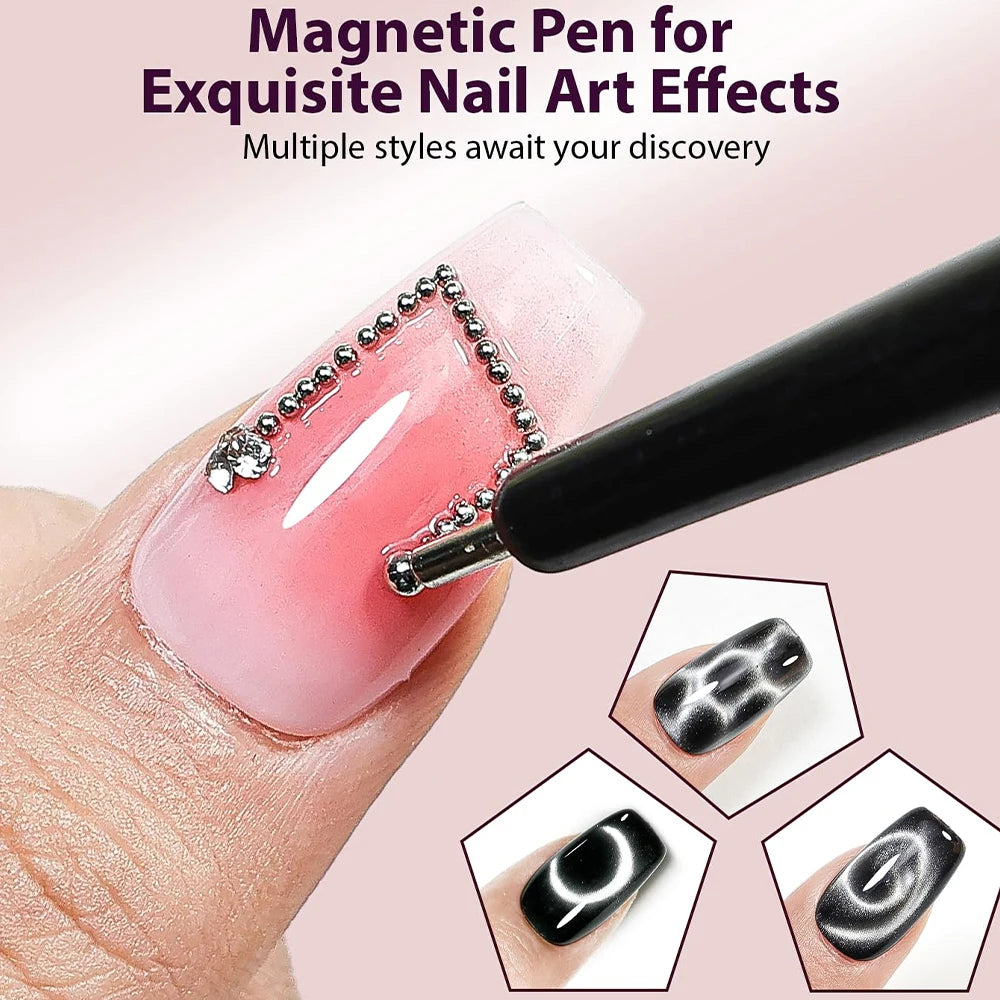 Professional Magnetic Nail Art Design Tool Set