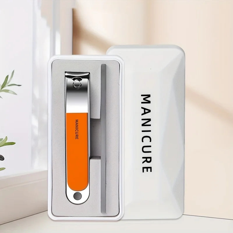 Professional Stainless Steel Nail Clipper and File Set - 1