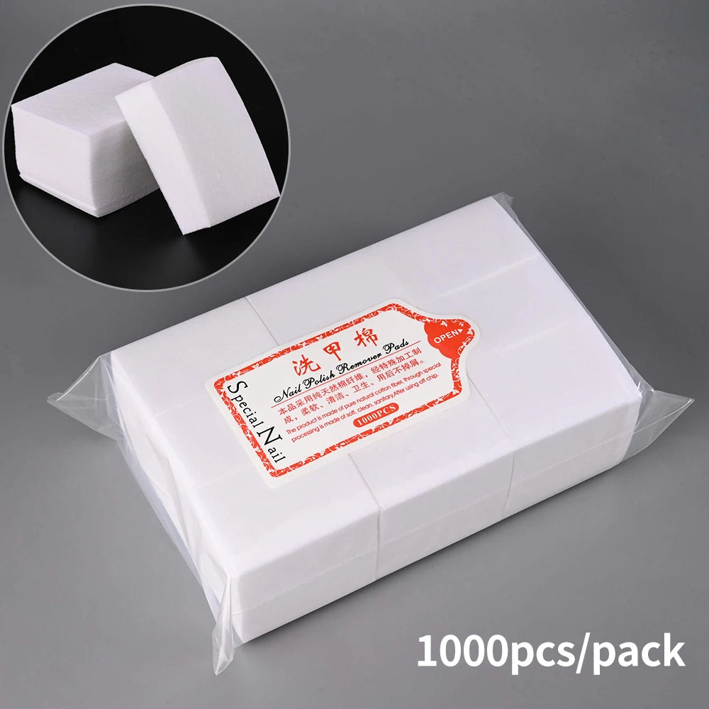 Lint-Free Nail Cleansing Wipes for Gel Polish Removal