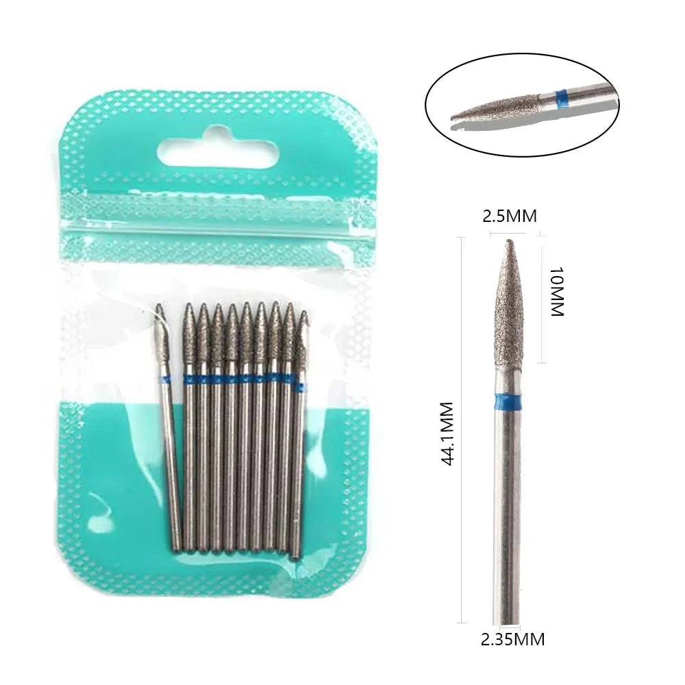 Diamond Drill Bit Set for Professional Nail Manicure