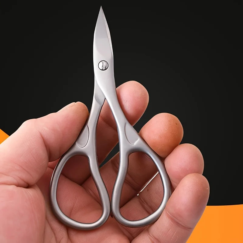 Professional Precision Curved Nail and Grooming Scissors