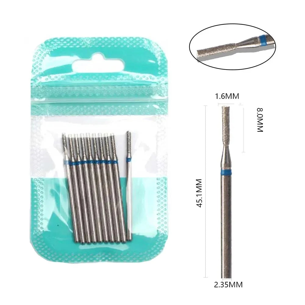 Diamond Drill Bit Set for Professional Nail Manicure