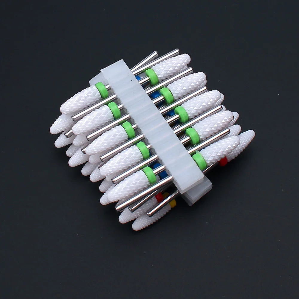 Ceramic Nail Drill Bit Set for Manicure and Pedicure - 4