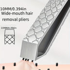 Professional Precision Flat Nose Hair Removal Tweezers
