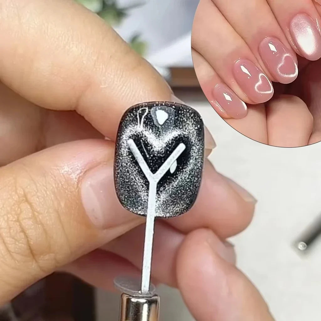 Magnetic Cat Eye Nail Art Tool Set - 16