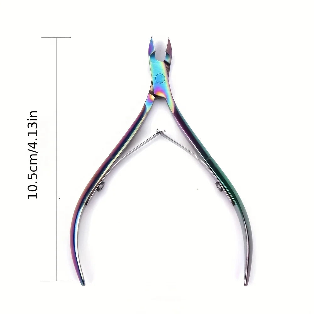 Professional Rainbow Stainless Steel Cuticle Nipper